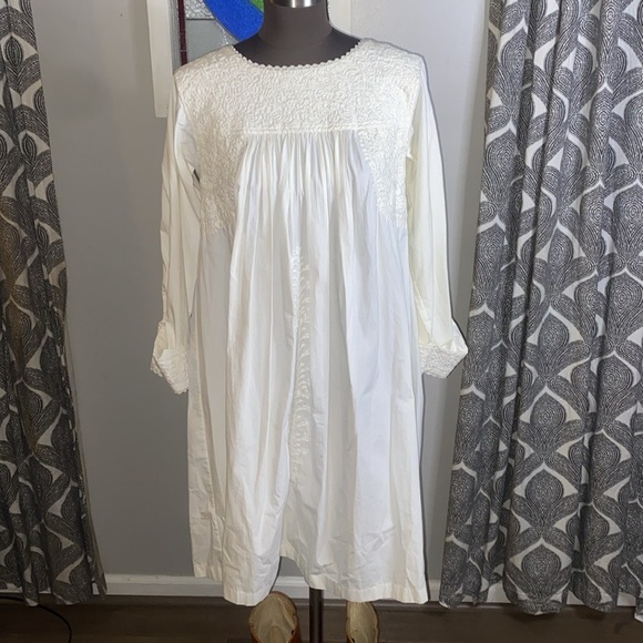 Ralph Lauren Blue Label 100% cotton embroidered dresss - Picture 7 of 15